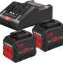Bosch 2xProCore 18V + GAL18V-160C + GCY 42 Set 2 acumulatori Li-Ion, 18V, 12Ah + Incarcator Power Boost de 16Ah + Modul de conectare prin bluetooth