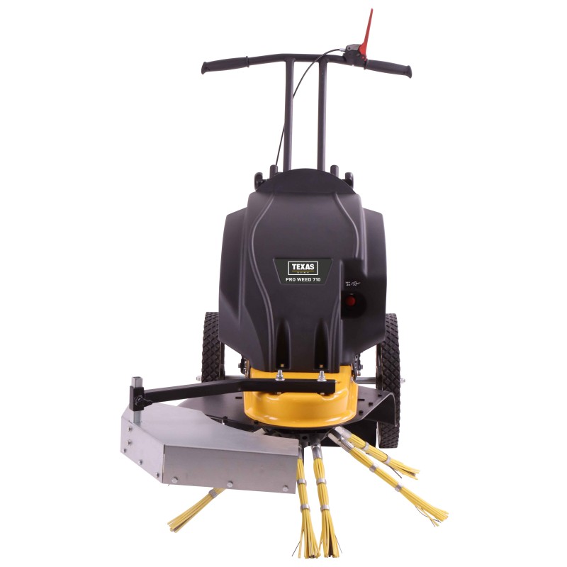 Texas Pro Weed 710, masina de curatat rosturi, 4CP, benzina, perie nylon/metal, 70 cm