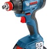 Bosch Masina de insurubat cu impact, GDX 180-LI, cu 2 acumulatori Li-Ion 18 V, 2 Ah, 180 Nm
