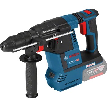 Bosch GBH 18V-26 (solo) Ciocan rotopercutor brushless, Li-Ion, 2.6J, fara acumulator in set