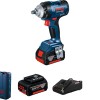 Bosch GDS 18V-400 Surubelnita cu impact brushless, cu 2 acumulatori Li-Ion, 5 Ah, 18 V, 400 Nm