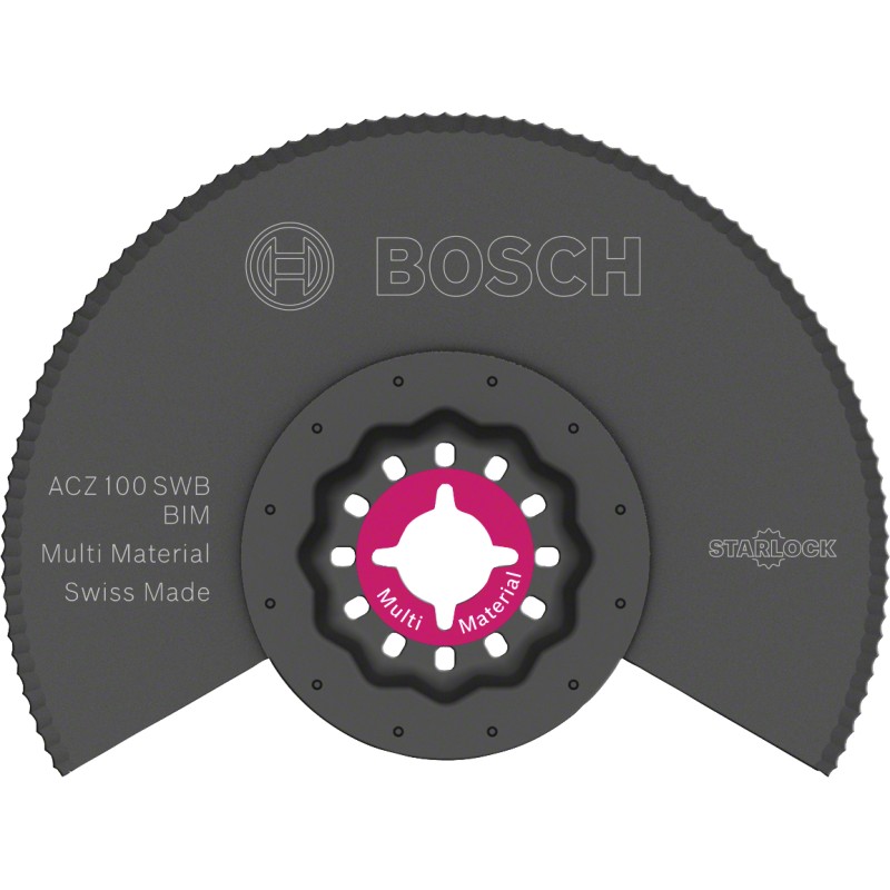 Bosch Cutit segmentat tais ondulat BIM ACZ100SWB StarLock Multimaterial, 100mm