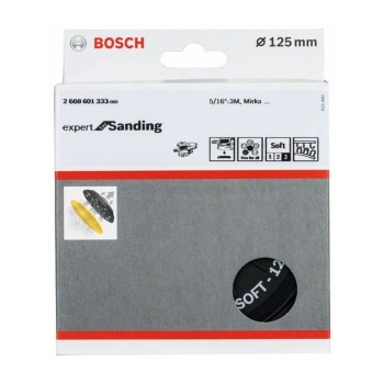 Bosch Taler moale pentru GET 55-125, 125mm, 6 orificii