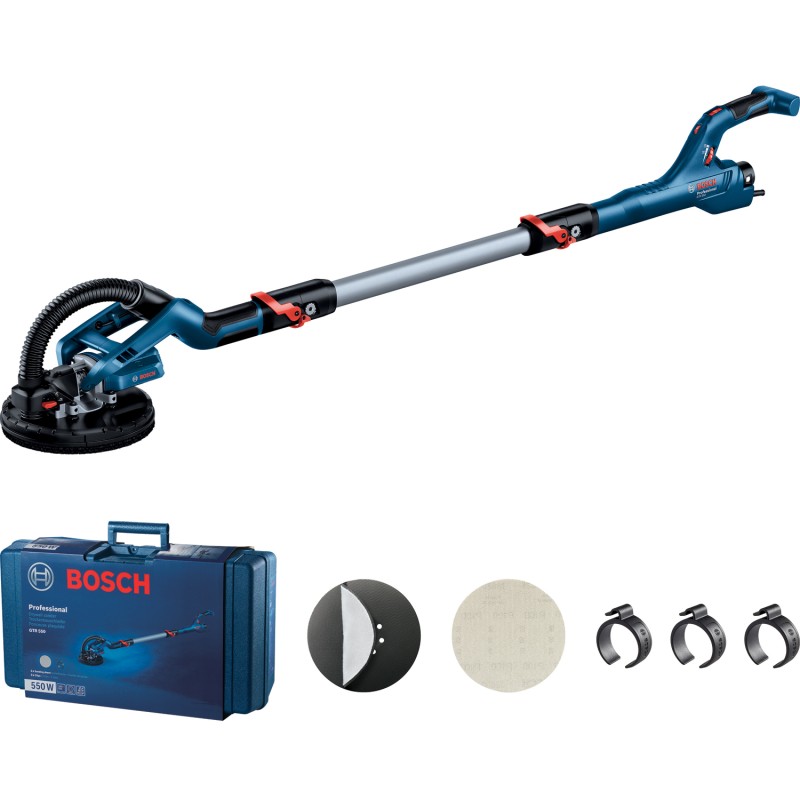Bosch GTR 550 Slefuitor pentru pereti/tavan/gips-carton, 550 W,  215 mm,