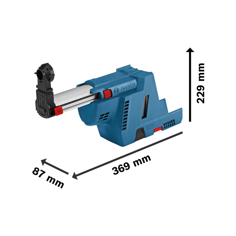 Bosch GDE 18V-16 Sistem de extractie a prafului pentru ciocanele GBH 18V-26 F