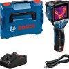 Bosch GTC 600 C Camera termica digitala, cu 1 acumulator Li-Ion, 2Ah + Incarcator rapid de 4Ah GAL12V-40 + L-Boxx