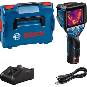 Bosch GTC 600 C Camera termica digitala, cu 1 acumulator Li-Ion, 2Ah + Incarcator rapid de 4Ah GAL12V-40 + L-Boxx