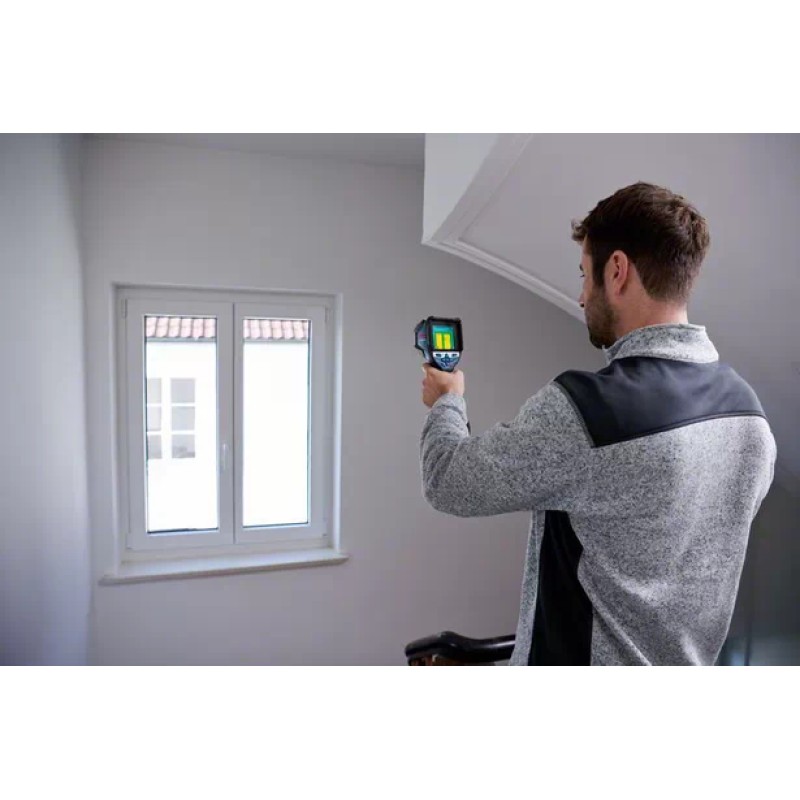 Bosch GTC 600 C Camera termica digitala, cu 1 acumulator Li-Ion, 2Ah + Incarcator rapid de 4Ah GAL12V-40 + L-Boxx