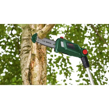 Bosch Fierastrau electric telescopic cu lant pentru taiat crengi, 18 V, fara acumulator in set (solo)