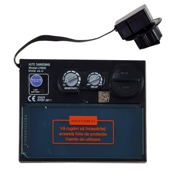 ProWELD Ecran cu filtru optic si cristale lichide pentru masca sudura automata LY-600A, Clasa 1112, 110x90mm