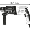 Bosch GBH 240 Ciocan rotopercutor SDS-plus 790 W, 2.7 J + Mandrina