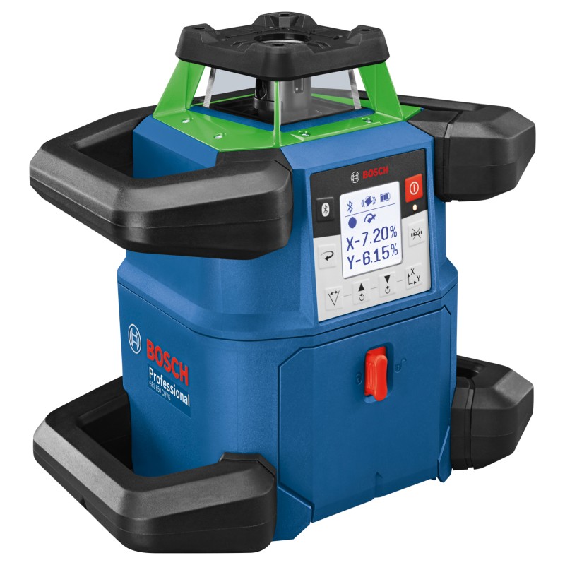 Bosch GRL 650 CHVG Nivela laser rotativa cu laser VERDE (650 m) + Receptor si telecomanda + BT 170 Trepied + GR 500 Rigla