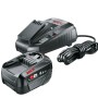 Bosch PBA18V + AL1830CV Acumulator Li-Ion, 18V, 6Ah + Incarcator rapid de 3Ah, DIY