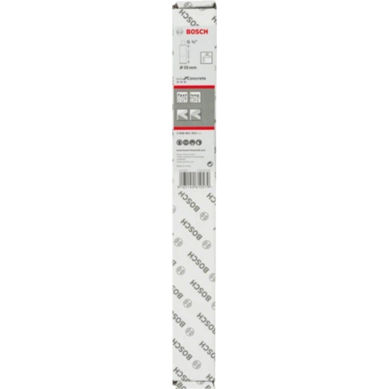 Bosch Carota diamantata pentru gaurire umeda, Ø 35x300 mm, inel, 10mm, R 1/2"