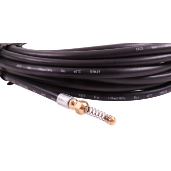 Texas Dispozitiv de curatat tevi compatibil cu aparatele de spalat HTR, 10m, duza in spirala