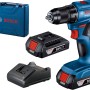 Bosch GSR 185-LI Masina de gaurit si insurubat 50Nm+ 2 acumulatori Li-Ion 18V, 2Ah + incarcator + Valiza profesionala
