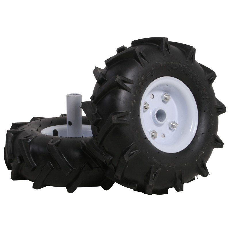 Texas Set 2 roti cauciuc 10" pentru motosape Lilli si El-Tex 1800