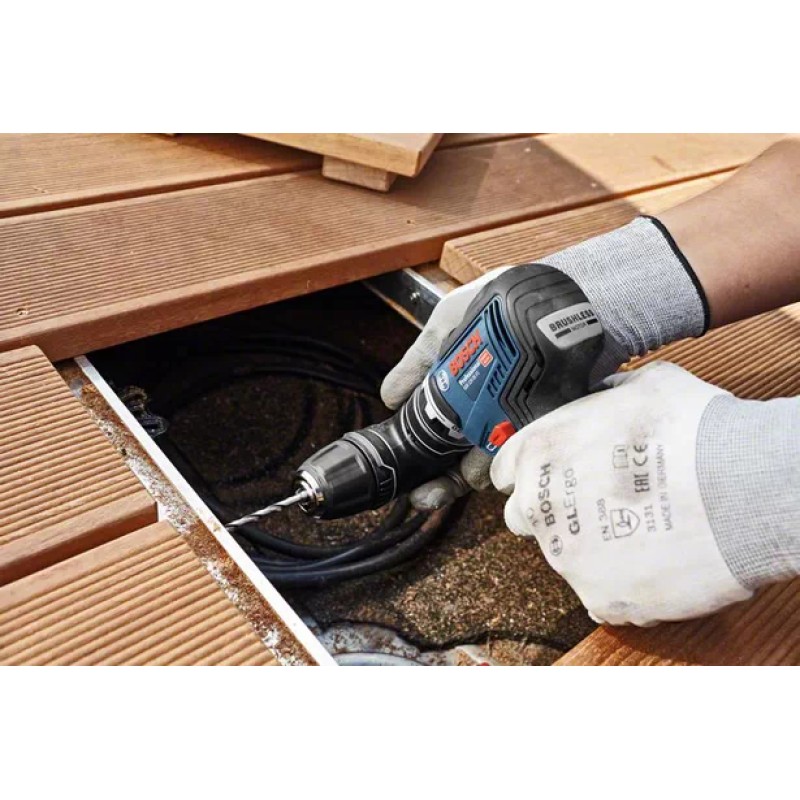 Bosch GSR 12V-35 FC Masina de gaurit si insurubat Li-Ion, 35Nm, 10mm + 2 x acumulatori GBA 12V, 3.0Ah + Incarcator rapid GAL 12V-40 + L-Boxx