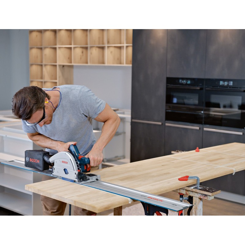 Bosch GKT 18V-52 GC (solo) Ferastrau circular brushless Biturbo, Li-Ion, fara acumulator in set + L-Boxx