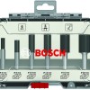 Bosch Set 6 freze HM tija 6mm