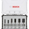 Bosch Set 6 freze HM tija 8mm