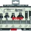 Bosch Set 6 freze HM tija 8mm