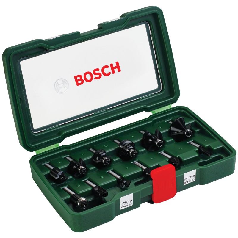 Bosch Set 12 freze HM tija 8mm