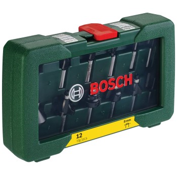 Bosch Set 12 freze HM tija 8mm