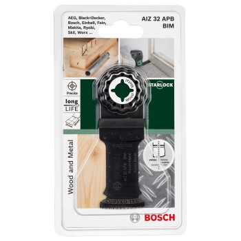 Bosch AIZ32APB Panza BIM Wood and Metal 32X50 mm (DIY) Starlock