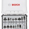 Bosch Set 15 freze HM tija 6 mm