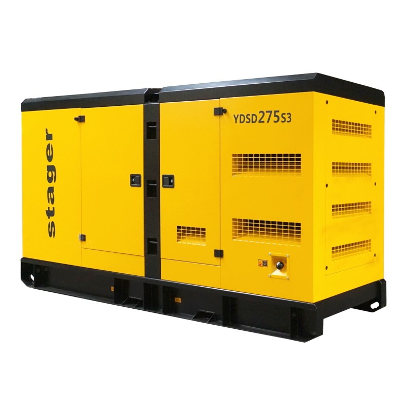 Stager YDSD275S3 Generator insonorizat 275kVA, 361A, 1500rpm, trifazat, diesel