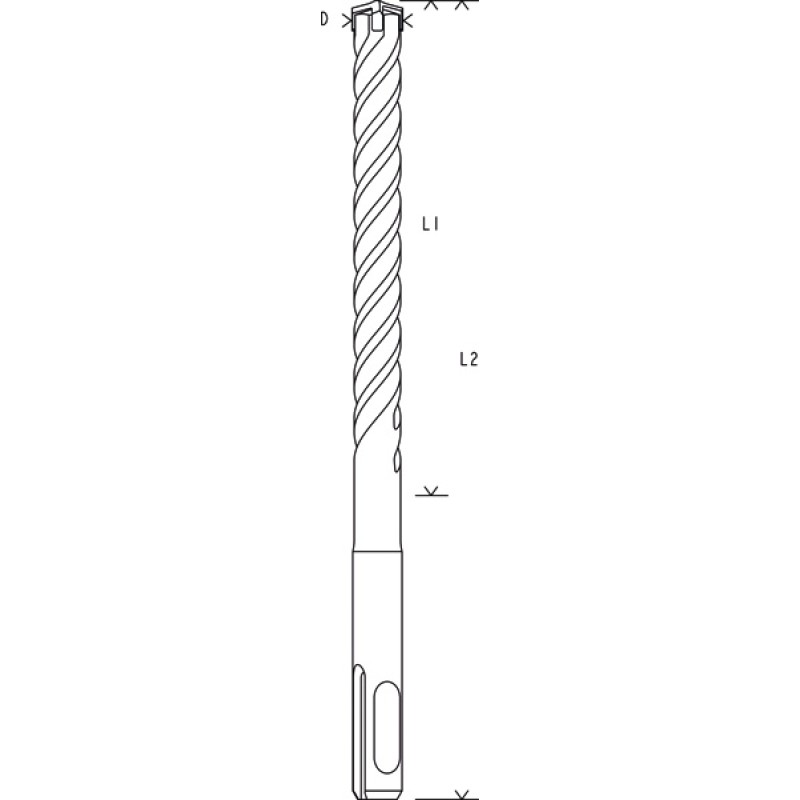 Bosch Burghiu SDS Plus-5X, 20x550x600mm
