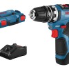 Bosch GSR 12V-35 FC Set Masina de gaurit si insurubat 35Nm + 2 x acumulatori Li-Ion, 3Ah + incarcator rapid GAL 12V + L-Boxx