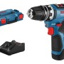 Bosch GSR 12V-35 FC Set Masina de gaurit si insurubat 35Nm + 2 x acumulatori Li-Ion, 3Ah + incarcator rapid GAL 12V + L-Boxx