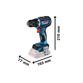 Bosch GSR 18V-90C Masina de gaurit si insurubat 18V, 64Nm + 2xacumulatori GBA 5Ah + incarcator GAL 18V-40 + L-Boxx