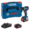 Bosch GSR 18V-90C Masina de gaurit si insurubat 18V, 64Nm + 2xacumulatori GBA 5Ah + incarcator GAL 18V-40 + L-Boxx