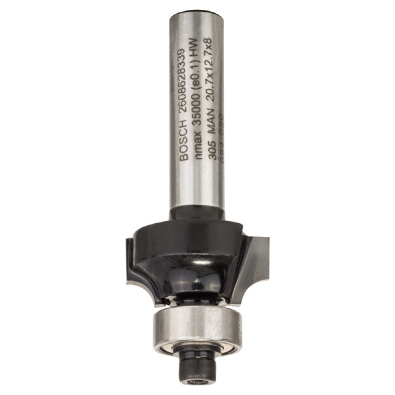 Bosch Freza de rotunjit Standard for Wood, 8x20.7x53mm, R4 HM