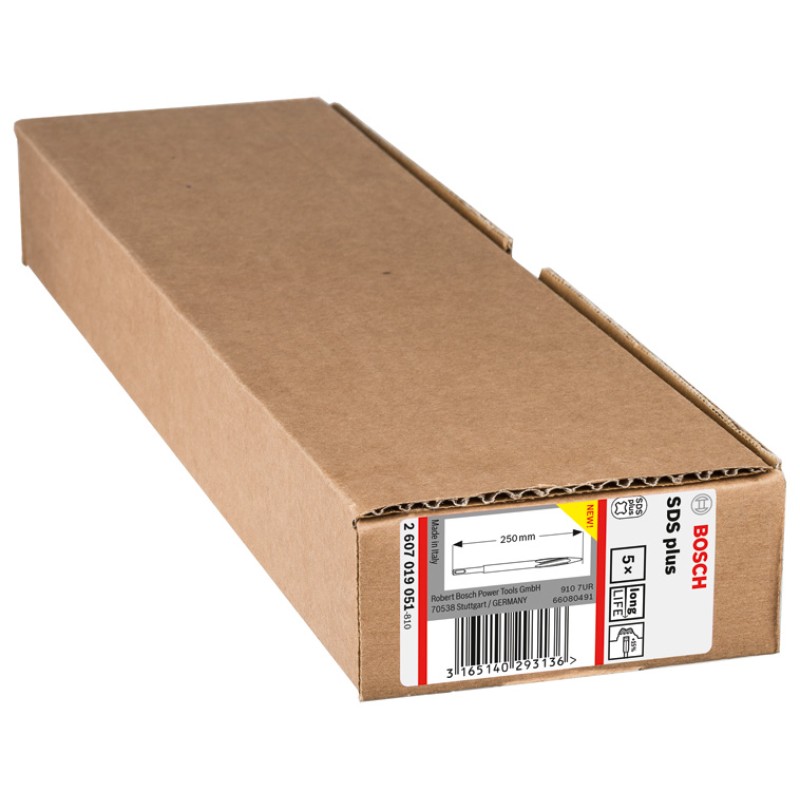 Bosch Set 5 spitz cu auto ascutire SDS-Plus 250mm
