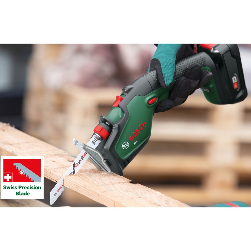 Bosch Keo Ferastrau de gradina cu acumulator Li-ion 18V, 2Ah, 150mm