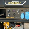Stager DigiS 9500iea Generator digital invertor open-frame 9.5kW, monofazat, benzina, optional automatizare, autonomie pana la 16h