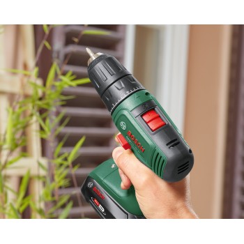 Bosch EasyDrill 18V-40 Masina de gaurit si insurubat cu acumulator 2 trepte de putere, 18V, 2Ah