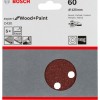 Bosch Set 5 foi slefuire Expert for Wood and Paint C430, 125mm, G60, 8 orificii