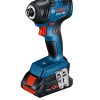 Bosch GDR 18V-200 Surubelnita cu impact brushless, 2 acumulatori CoolPack Li-Ion, 4Ah, 200Nm + L-CASE
