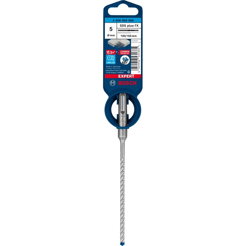 Bosch Burghiu Expert SDS Plus-7X, 5x100x165mm