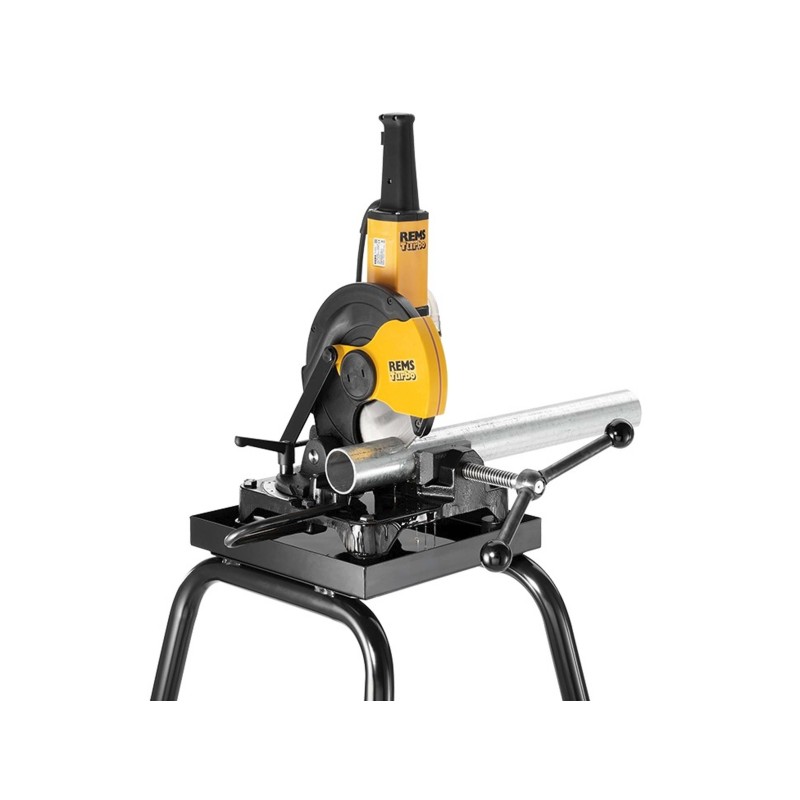 REMS Turbo K SuperPack Fierastrau circular 1200W, 230V + disc taiere metal 225mm + suport tăiere 849X02