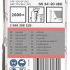 Bosch SK64-20 38G Set 2000 cuie galvanizate pentru GNH, 1.6x2.8x38mm