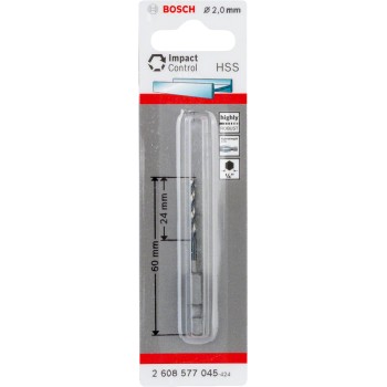 Bosch Burghiu HSS Impact Control, 2x24mm