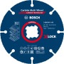 Bosch Disc taiere Expert Carbide Multi Wheel cu X-Lock, 125x22.23 mm