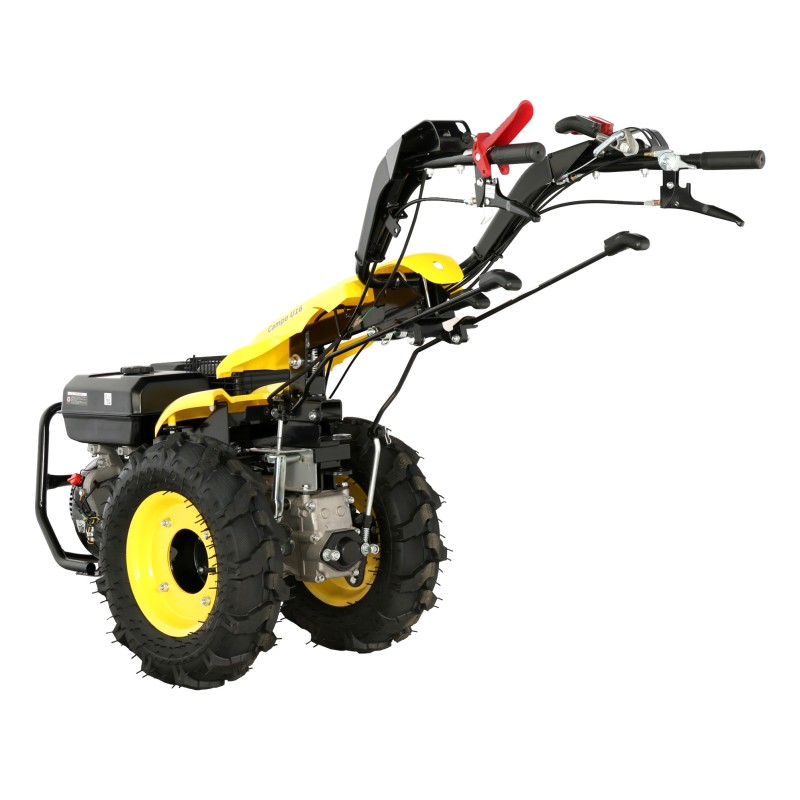 ProGARDEN Campo U16 motocultor multifunctional 14CP, benzina, EU V, pornire la sfoara, 3+2 viteze, reductor