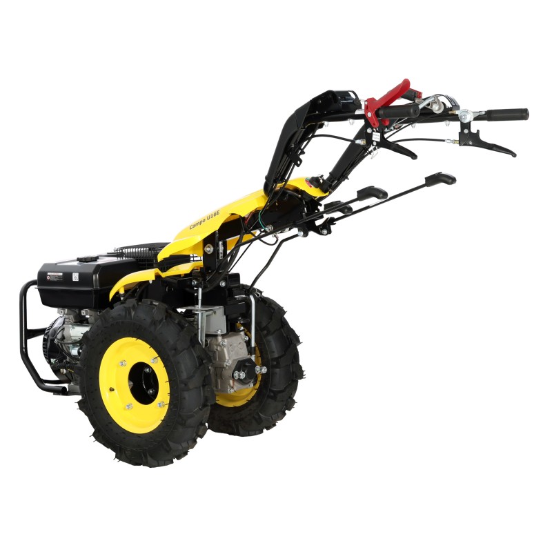 ProGARDEN Campo U16E motocultor multifunctional 14CP, benzina, EU V, pornire electrica, 3+2 viteze, reductor